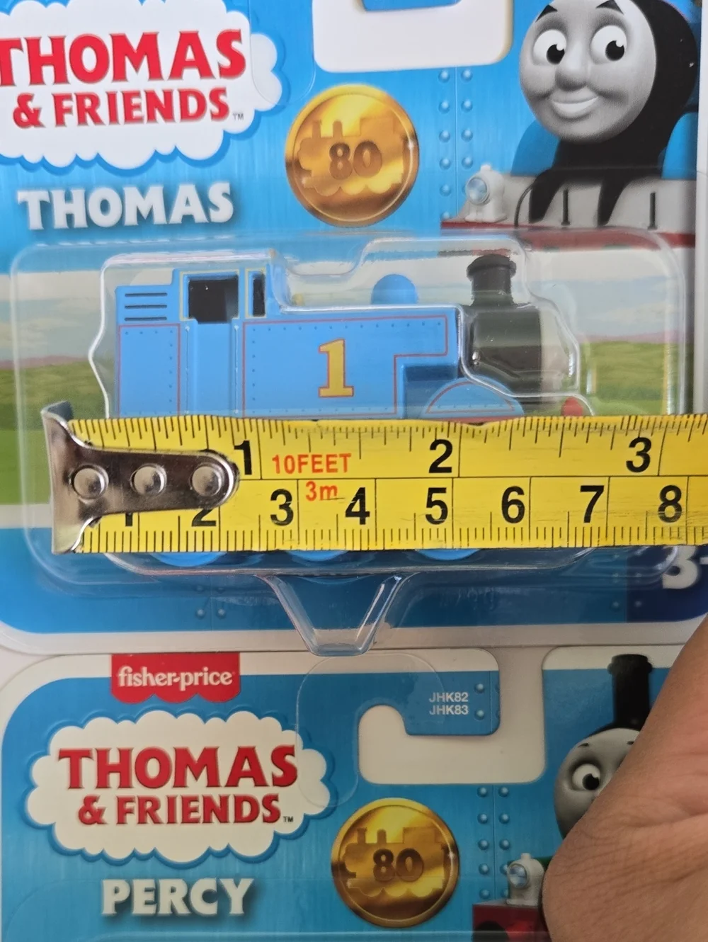 Thomas & Friends Metal Trains Thomas (Blue) & Percy (Green) Pack